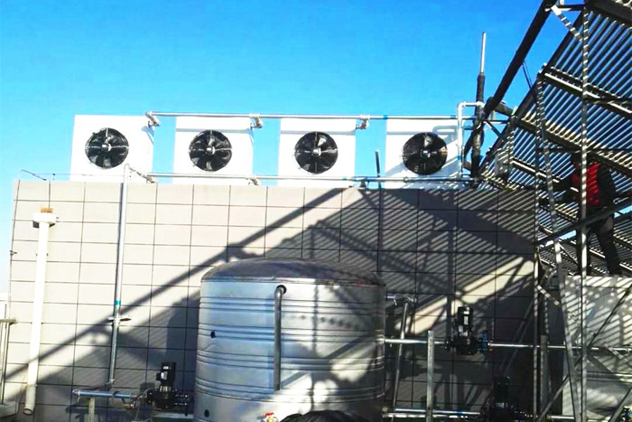 艾尔格霖热水暖风机用于太阳能热水降温